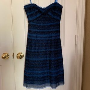 BCBG strapless dress